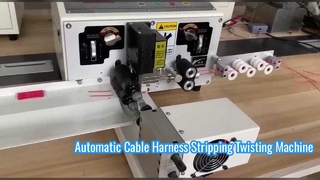 China Factory Price Junsheng Automatic HR-220T Cable Harness Cutting Stripping Twisting Machine
