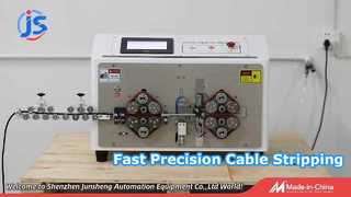 HR-8700 Sheathed Cable Cutting Stripping Machine for Multi-Core Wire Cutter and Stripper